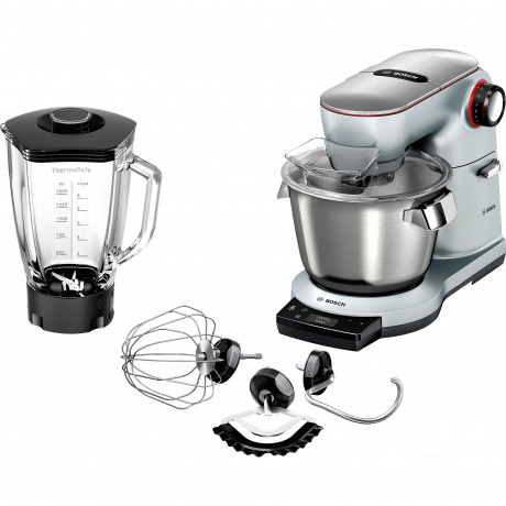 Кухонный комбайн Bosch MUM9YX5S12, серебристый - фото 1