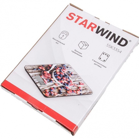 Весы кухонные электронные Starwind SSK3354 макс.вес:5кг - фото 7