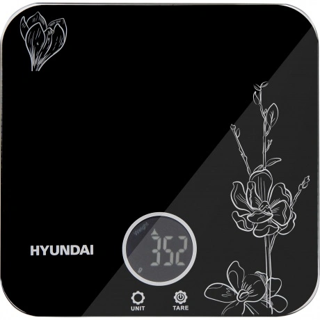 Весы кухонные электронные Hyundai HYS-KG421 черный