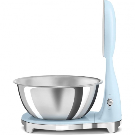 Весы кухонные Smeg KSF01PBWW пастельный голубой - фото 4