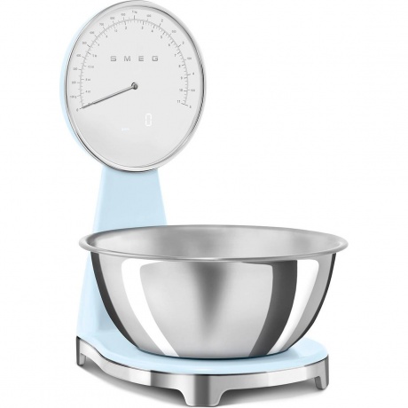 Весы кухонные Smeg KSF01PBWW пастельный голубой - фото 6