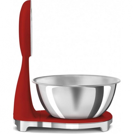 Весы кухонные Smeg KSF01RDWW красный - фото 2
