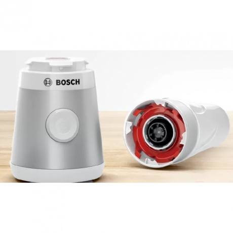 Блендер стационарный Bosch MMB2111T, 450 Вт. серебристый - фото 22