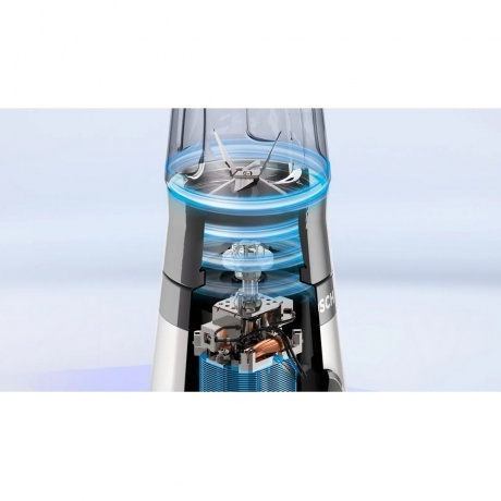 Блендер стационарный Bosch MMB2111S, 450 Вт, серый - фото 12