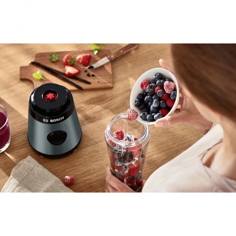 Блендер стационарный Bosch MMB2111S, 450 Вт, серый - фото 26