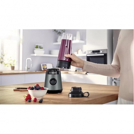Блендер стационарный Bosch MMB2111S, 450 Вт, серый - фото 27