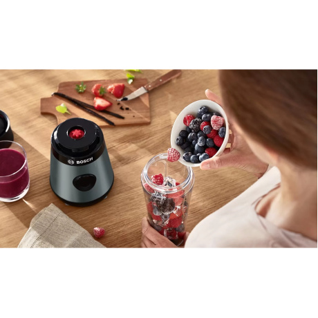 Блендер стационарный Bosch MMB2111S, 450 Вт, серый - фото 29