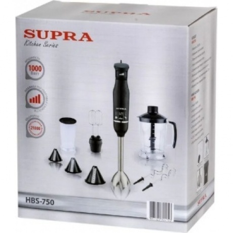 Блендер погружной Supra HBS-750 1000Вт черный - фото 12