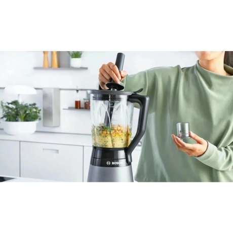 Блендер стационарный Bosch MMB6177S серебристый - фото 8