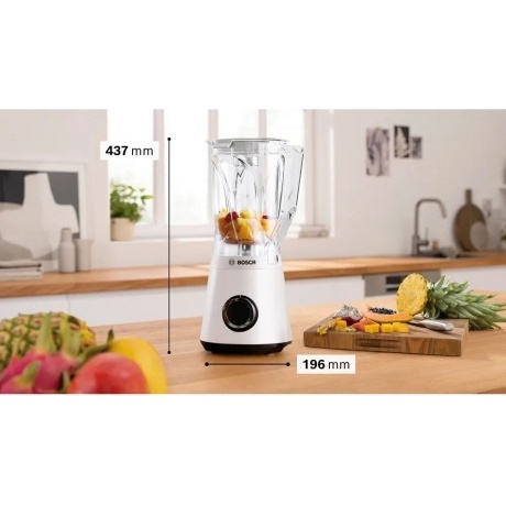 Блендер стационарный Bosch MMB6141W - фото 7