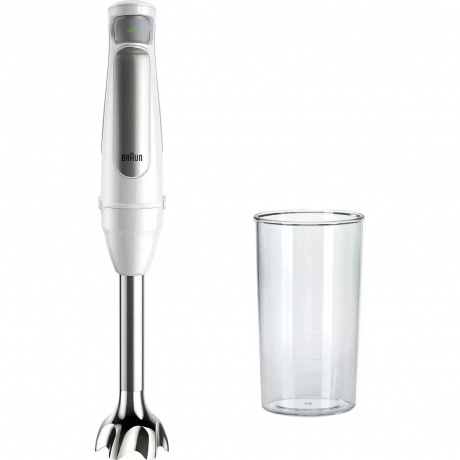Блендер погружной Braun MultiQuick MQ7000WH 1000Вт белый/серебристый - фото 1