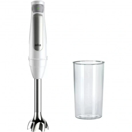 Блендер погружной Braun MultiQuick MQ7000WH 1000Вт белый/серебри...