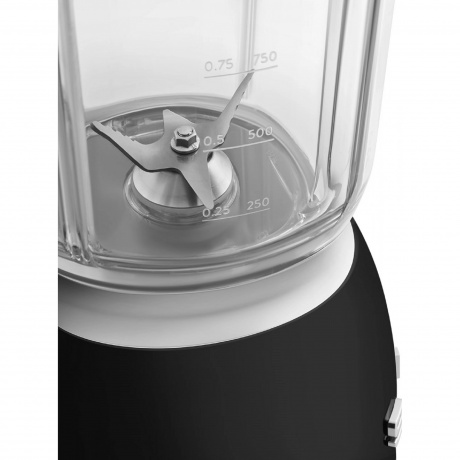 Блендер настольный Smeg BLF03BLEU черный - фото 3