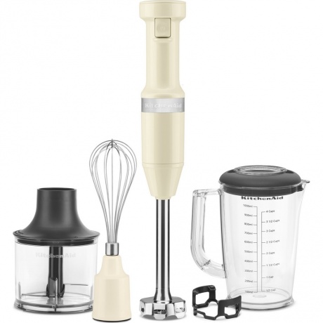 Блендер погружной KitchenAid 5KHBV83EAC кремовый - фото 1