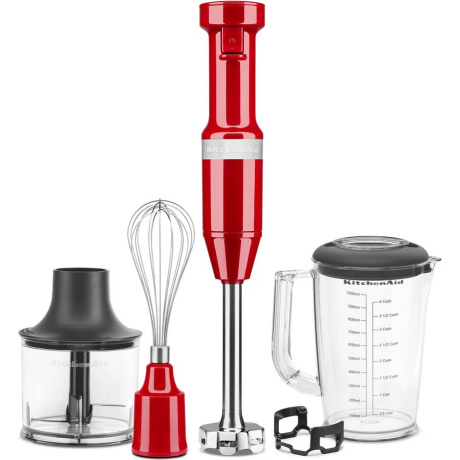 Блендер погружной KitchenAid 5KHBV83EER красный - фото 10