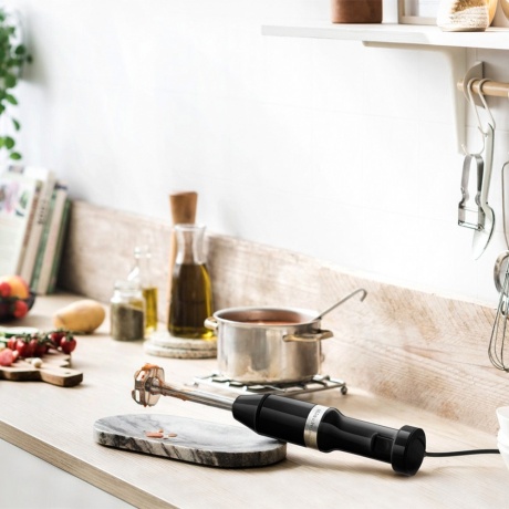 Блендер погружной KitchenAid 5KHBV83EOB черный - фото 7