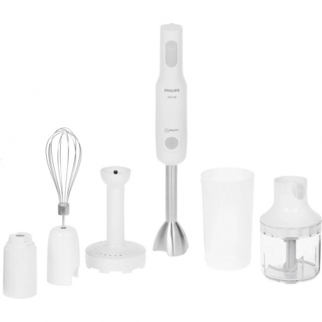 Блендер погружной Philips HR2538/00 650 Вт, белый - фото 1