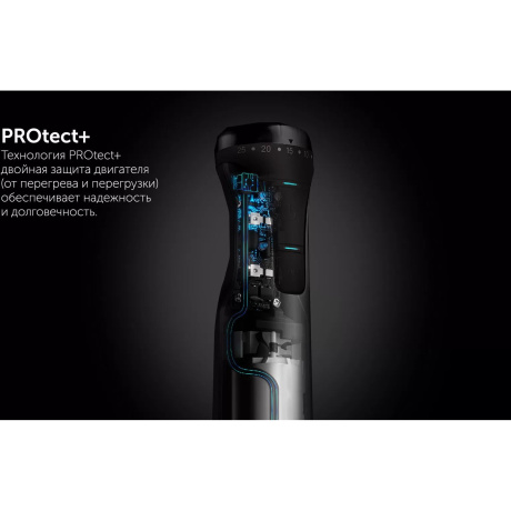 Блендер погружной Polaris Silent PHB 1510GL 1500Вт черный/серебристый - фото 12