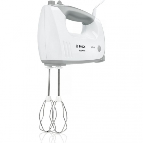 Миксер Bosch MFQ36480 450Вт белый/серый - фото 3
