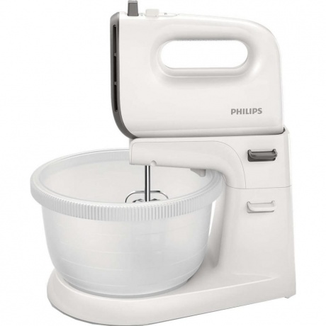 Миксер стационарный Philips HR3745 450Вт белый/серый - фото 1