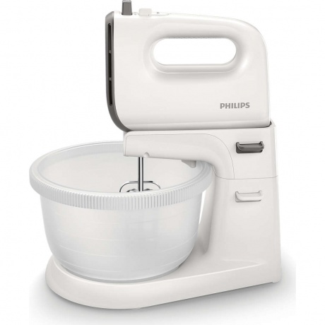 Миксер стационарный Philips HR3745 450Вт белый/серый - фото 6
