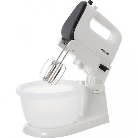 Миксер стационарный Philips HR3745 450Вт белый/серый - фото 7
