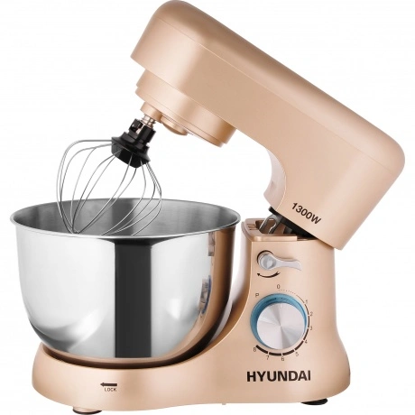 Миксер планетарный Hyundai HYM-S5551 бежевый