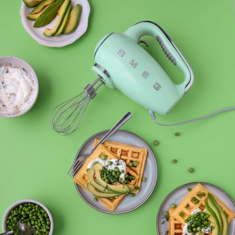 Миксер ручной SMEG HMF01PGEU, пастельный зеленый - фото 5