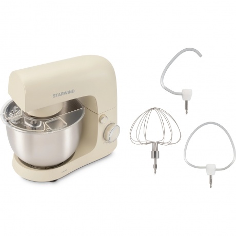 Миксер планетарный Starwind SPM2152 1500Вт кремовый - фото 14