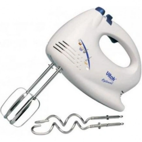 Миксер ручной Vitek VT-1405 400Вт белый/салатовый