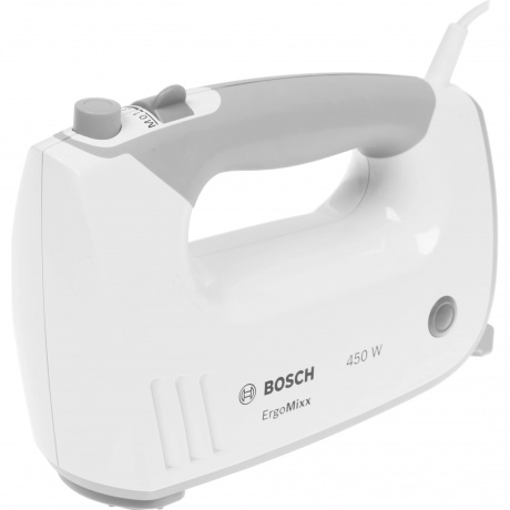 Миксер Bosch MFQ36460S с чашей, 450Вт белый/серый - фото 10