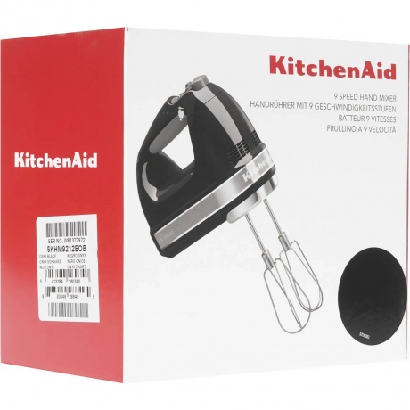 Миксер KitchenAid 5KHM9212EOB черный - фото 10