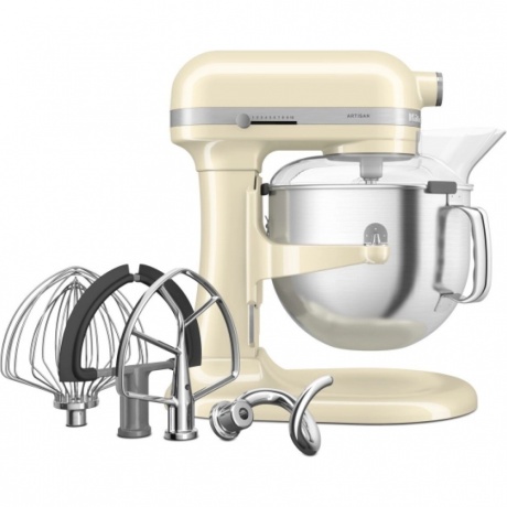 Миксер планетарный KitchenAid Artisan 5KSM70SHXEAC кремовый - фото 4