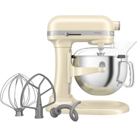 Миксер планетарный KitchenAid 5KSM60SPXEAC бежевый - фото 6