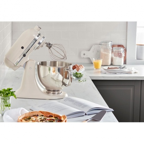 Миксер планетарный KitchenAid Artisan 5KSM125EMH кремовый - фото 8