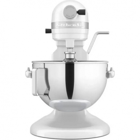 Миксер планетарный KitchenAid 5KSM55SXXEWH белый - фото 4