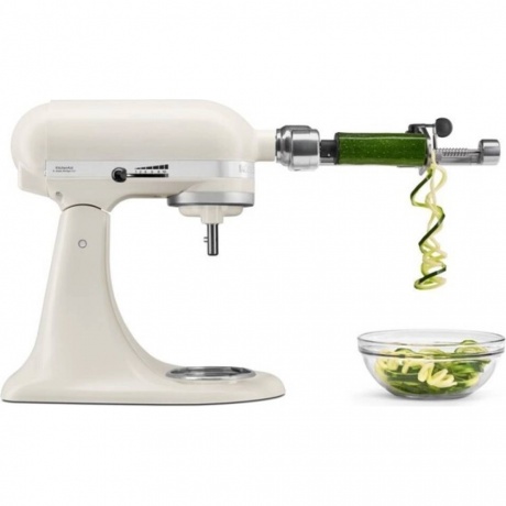 Миксер планетарный KitchenAid 5KSM95PSEPL фарфоровый белый - фото 6