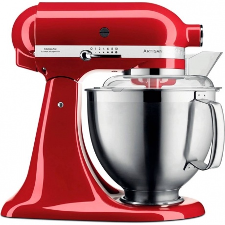 Миксер планетарный KitchenAid Artisan 5KSM185PSEER красный - фото 1