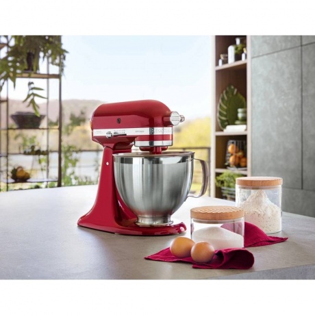 Миксер планетарный KitchenAid Artisan 5KSM185PSEER красный - фото 5