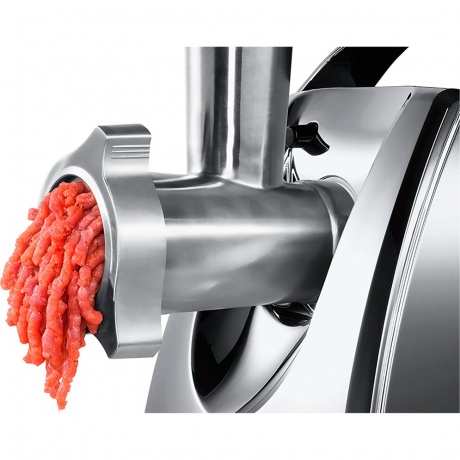 Мясорубка Bosch MFW67450 2000Вт серебристый - фото 4