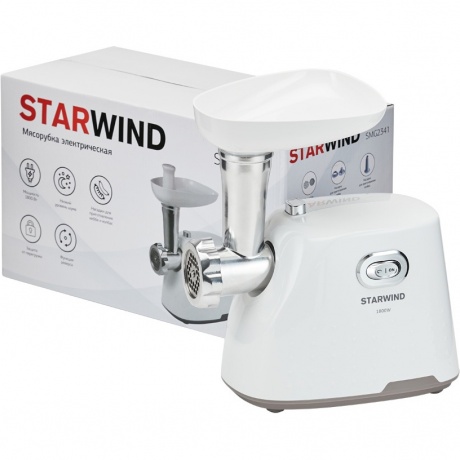Мясорубка Starwind SMG2341 белый - фото 12