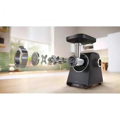 Мясорубка Bosch MFWS440B черный - фото 3
