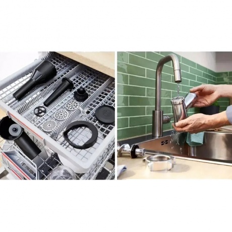Мясорубка Bosch MFWS440B черный - фото 10