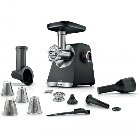 Мясорубка Bosch MFWS640B 2100Вт черный - фото 1