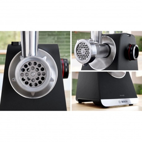 Мясорубка Bosch MFWS640B 2100Вт черный - фото 9