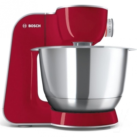 Кухонный комбайн Bosch MUM58720 красный/серебристый - фото 3