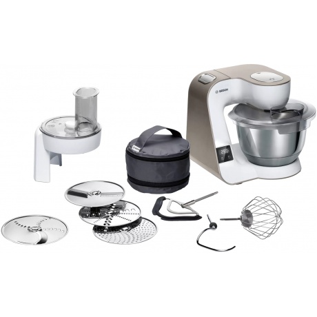 Кухонный комбайн Bosch MUM5XW10 1000Вт белый - фото 1