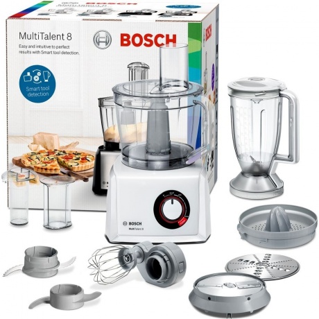 Кухонный комбайн Bosch MC812W620 белый - фото 4
