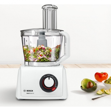 Кухонный комбайн Bosch MC812W620 белый - фото 6