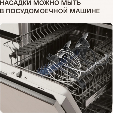 Кухонная машина Rondell RDE-1405 планетар.вращ. 1800Вт серебристый - фото 22